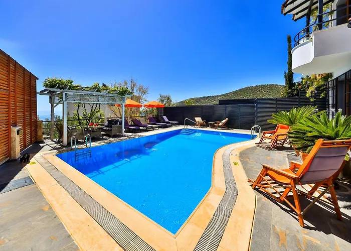 Sea-view With Private Pool Villa Kas